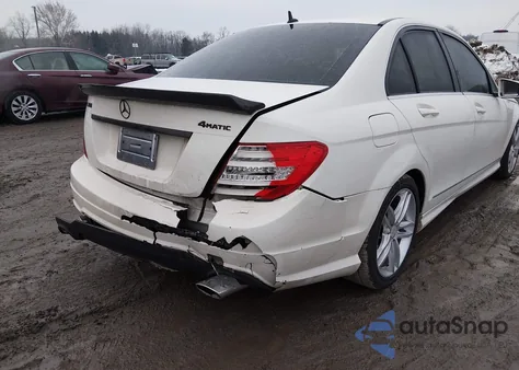 2012 Mercedes-Benz C 300 Sport 4Matic from USA, damaged, VIN WDDGF8BB6CR223787
